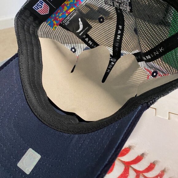 USA Dad Mesh Trucker USMNT Soccer National Team One Nation Sideline Pro Hat Cap - Picture 3 of 3